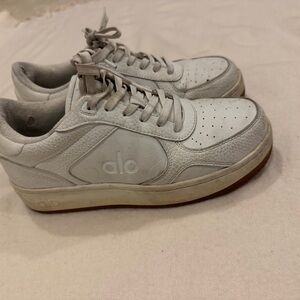 ALO Yoga White Athletic Shoes